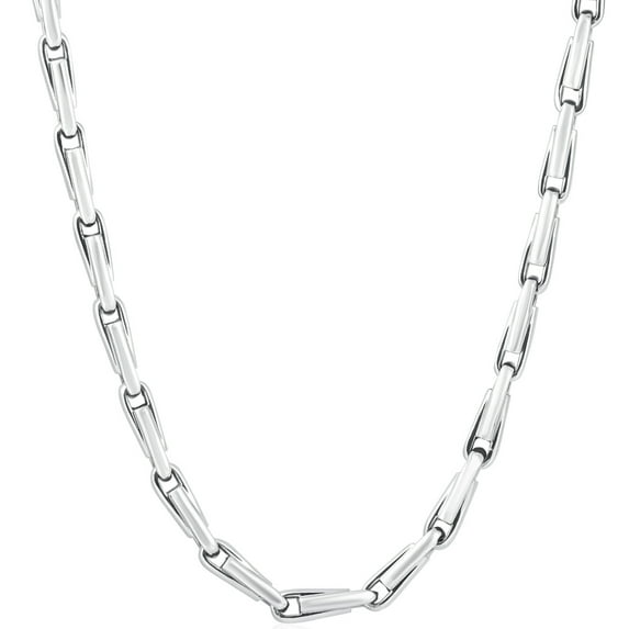 Pompeii Men's 14k Gold (106gram) or Platinum (199gram) 6mm Link Chain Necklace 24" (,)