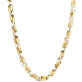 thumbnail image 1 of Pompeii Men's 14k Gold (110gram) or Platinum (206gram) 8mm Link Chain Necklace 24" (,), 1 of 4