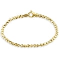 thumbnail image 1 of Pompeii Men's 14k Gold (15gram) or Platinum (24gram) 5mm Link Bracelet 8.5" (,), 1 of 3