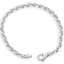 Pompeii Men's 14k Gold (17gram) or Platinum (31gram) 4.5mm Link Bracelet 8.5" (,)