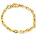 thumbnail image 1 of Pompeii Men's 14k Gold (17gram) or Platinum (31gram) 6mm Link Bracelet 8.5" (,), 1 of 4