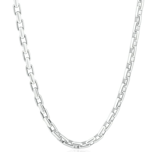 Pompeii Men's 14k Gold (53gram) or Platinum (99gram) 5mm Link Chain Necklace 22" (,)
