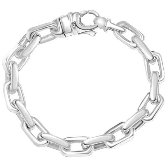 Pompeii Men's 14k Gold (89gram) or Platinum (167gram) 9.5mm Link Bracelet 8.5" (,)