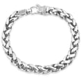 thumbnail image 1 of Pompeii Men's 8.5" Solid 14k Gold (55 grams) or Platinum (88 grams) Link Bracelet (,), 1 of 4