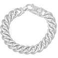 thumbnail image 1 of Pompeii Men's Cuban 14k Gold (104gram) or Platinum (195gram) 14mm Link Bracelet 9" (,), 1 of 6