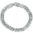 thumbnail image 1 of Pompeii Men's Cuban Link 14k Gold (46gram) or Platinum (74gram) 9mm Bracelet 8.5" (,), 1 of 3