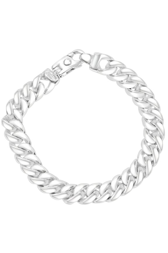 Pompeii Men's Cuban Link 14k Gold (72gram) or Platinum (115gram) 10.5mm Bracelet 8.5" (,)