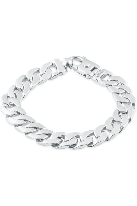 Pompeii Men's Curb Link 14k Gold (69gram) or Platinum (111gram) 11.5mm Bracelet 8.5" (,)