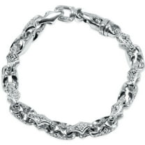 Pompeii Men's Designed 14k Gold (65gram) or Platinum (104gram) 9mm Link Bracelet 8.5" (,)