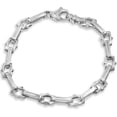 thumbnail image 1 of Pompeii Men's Designer Link 14k Gold (24gram) or Platinum (39gram) 9mm Bracelet 8.5" (,), 1 of 3