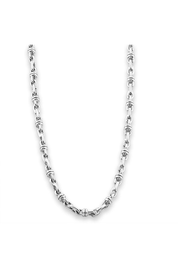Pompeii Men's Designer Rolo link 14k Gold (34gram) or Platinum (55gram) 6mm Bracelet 8.5"