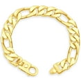 thumbnail image 1 of Pompeii Men's Heavy Figaro 14k Gold (90gram) or Platinum (145gram) 10mm Link Bracelet, 1 of 4