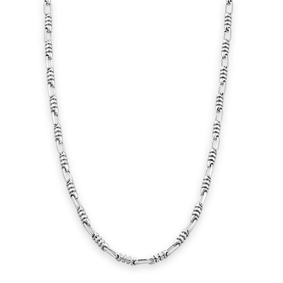 Pompeii Men's Link 14k Gold (12gram) or Platinum (20gram) 3.5mm Bracelet 8.5" (,)