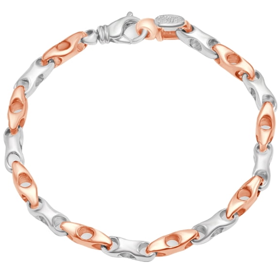 Pompeii Men's Link 14k Gold (29gram) or Platinum (46gram) 5.5mm Bracelet 8.5" (,)