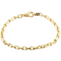 Pompeii Men's Link 14k Gold (33gram) or Platinum (53gram) 6.5mm Bracelet 8.5" (,)