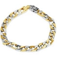 thumbnail image 1 of Pompeii Men's Link 14k Gold (36gram) or Platinum (59gram) 7.5mm Bracelet 8.5" (,), 1 of 3