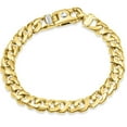 thumbnail image 1 of Pompeii Men's Link 14k Gold (37gram) or Platinum (60gram) 7.5mm Bracelet 8.5" (,), 1 of 3
