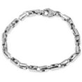 thumbnail image 1 of Pompeii Men's Link 14k Gold (46gram) or Platinum (74gram) 5.5mm Byzantine Bracelet 8.5", 1 of 3