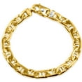 thumbnail image 1 of Pompeii Men's Link 14k Gold (51gram) or Platinum (82gram) 9mm Bracelet 8.5" (,), 1 of 3