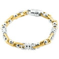 thumbnail image 1 of Pompeii Men's Link 14k Gold (53gram) or Platinum (85gram) 7.5mm Bracelet 8.5" (,), 1 of 3