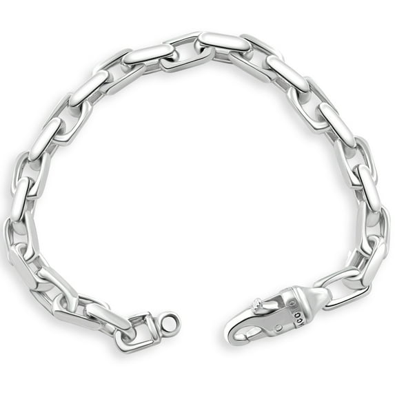 Pompeii Men's Link 14k Gold (54gram) or Platinum (87gram) Bracelet 8.5" (,)