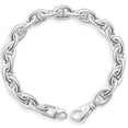 thumbnail image 1 of Pompeii Men's Marine 14k Gold (37gram) or Platinum (69gram) 7.5mm Link Bracelet 8.5" (,), 1 of 3