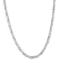 Pompeii Mens Mariner 14k Gold (46gram) or Platinum (86gram) 5.5mm Link Chain Necklace 22"