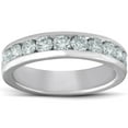 thumbnail image 1 of Pompeii Platinum 1ct Channel Set Diamond Wedding Ring (G/H,SI), 1 of 4