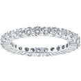 thumbnail image 1 of Pompeii Round Brilliant Cut 1.00 ctw Diamond Platinum Eternity Band (G/H,SI1-SI2), 1 of 6