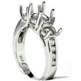 thumbnail image 1 of Pompeii Three Stone Past Present Future Diamond Ring Mount 14K (G,I1), 1 of 3