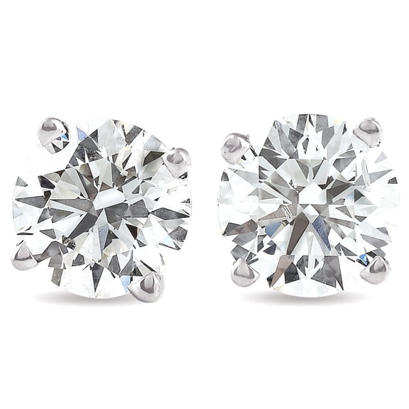 Pompeii 1/2 - 2 Ct TDW Diamond Screw Back Studs in 14k Gold Women's Earrings Lab Grown