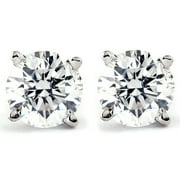 Pompeii 1/2 Ct TW Diamond Studs Available in 14k Yellow Gold I/J,I2-I3