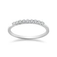 thumbnail image 1 of Pompeii 1/4ct 14K White Gold Diamond Wedding Stacker Guard Ring (G/H,I2), 1 of 3