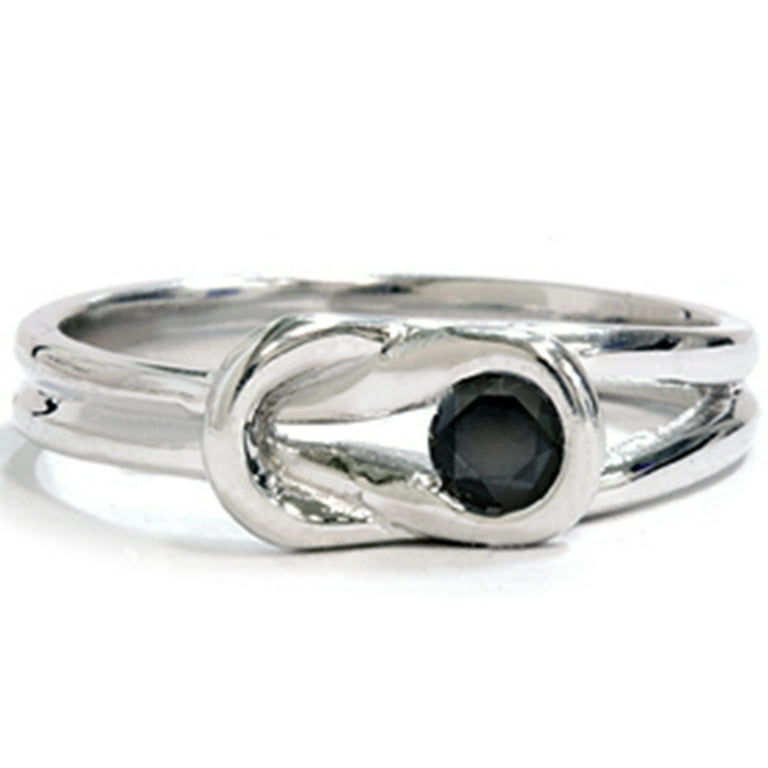 Everlon knot ring sale