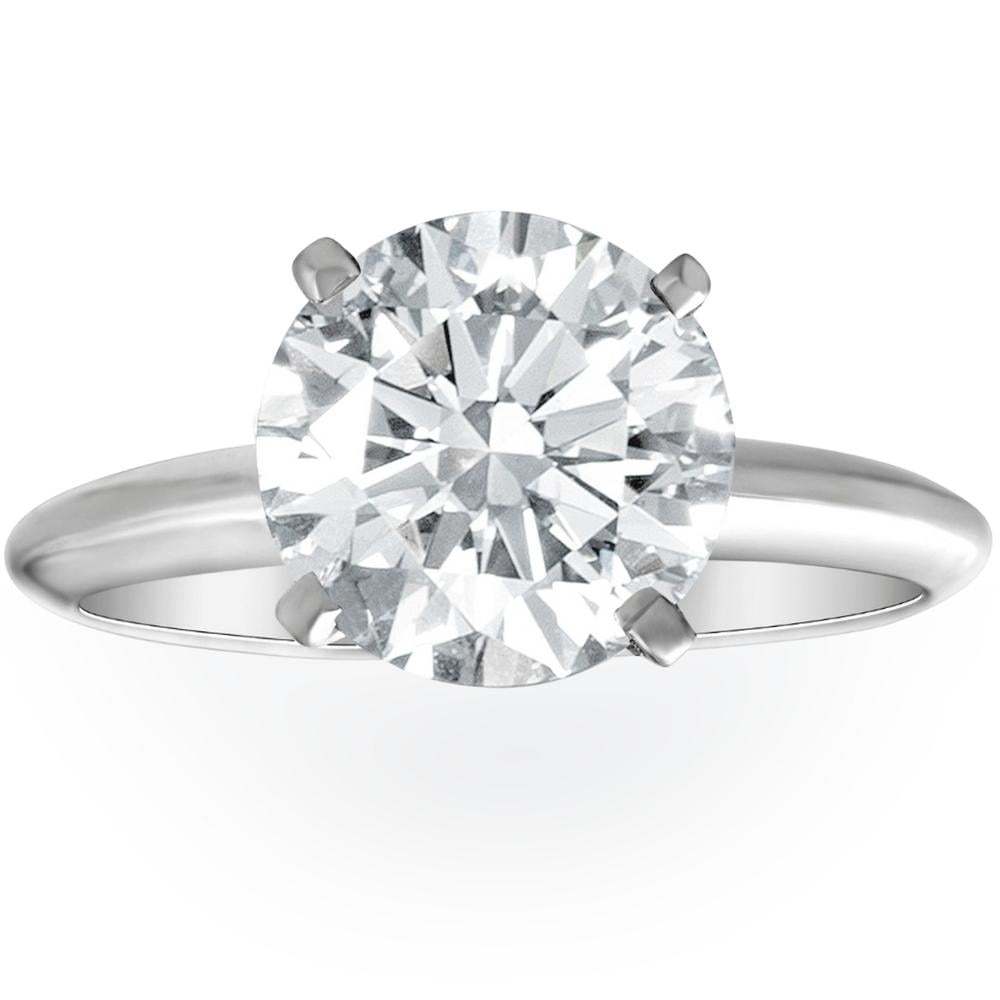 Pompeii3 2.08CT Diamond Platinum Solitaire Engagement Ring - Walmart.com