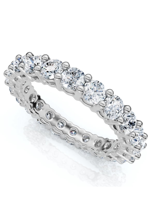 Pompeii 2 - 6Ct TW Diamond Eternity Ring 14k Gold Anniversary Lab Grown Wedding Band