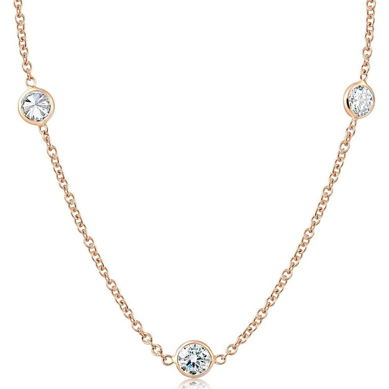 Diamonds by the yard rose gold deals