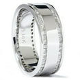 thumbnail image 1 of Pompeii 2ct Princess Cut Diamond Eternity Stackable 14K Ring (H/I,I1), 1 of 3