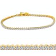 thumbnail image 1 of Pompeii3 2Ct TW Diamond Tennis Bracelet 7" 14k Yellow Gold Lab Grown (E/F,VS1-VS2), 1 of 5