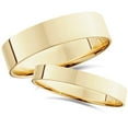 thumbnail image 1 of Pompeii3 High Polished Wedding Band Set 14K Yellow Gold, 1 of 3