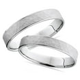 thumbnail image 1 of Pompeii3 Matching Hammered Wedding Ring Band White Gold Set 14K, 1 of 3