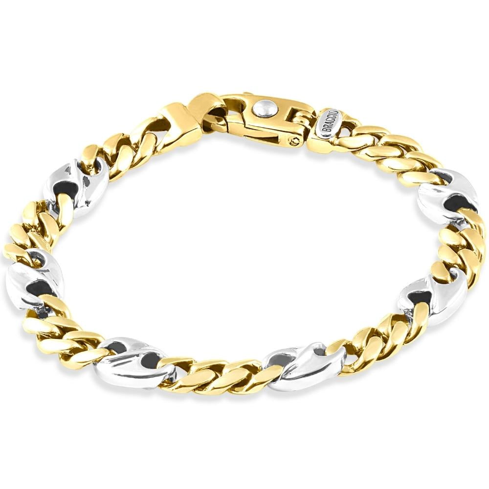 Buy Men's Classic Bracelet Gold Plated 22k 23k 24k Thai Baht Gold 8 Inch,  66 Gram Jewelry Online at desertcartINDIA