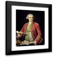 thumbnail image 1 of Pompeo Batoni 19x24 Black Modern Framed Museum Art Print Titled - Manuel De Roda Y Arrieta (1765), 1 of 5