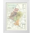 thumbnail image 1 of Pompido 12x14 White Modern Wood Framed Museum Art Print Titled - Navarra Province Spain - Pompido 1913, 1 of 4