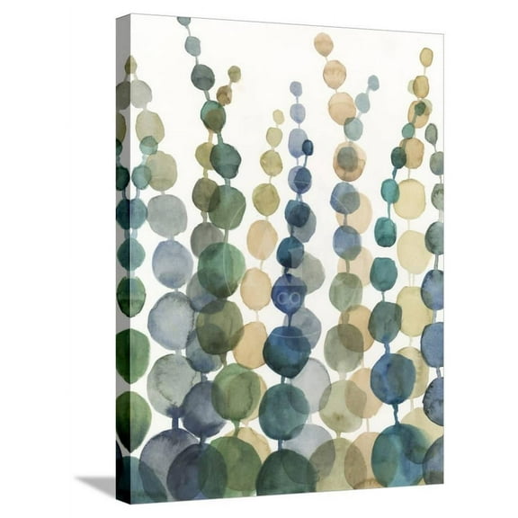 Pompom Botanical I, Stretched Canvas Wall Art by Megan Meagher Sold by ArtCom