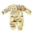 thumbnail image 1 of Pompompurin Baby Footless Rompers, Long Sleeve Baby Onesie Jumpsuit for Boys Girls, 1 of 8