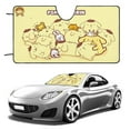 thumbnail image 1 of Pompompurin Car Windshield Sun Shade - Foldable Windshield Sun Shade, Reflector Sunshade, Summer Sunshield for Car Window Shades 51"x28", 1 of 8