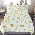 thumbnail image 1 of Pompompurin Duvet Cover Set 3-Piece Bedding Set Soft Warm And Comfortable Soft Bed Set with 1 Duvet Cover And 2 Pillowcases for Bedroom All Season 90"x90", 1 of 7