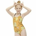 thumbnail image 1 of Pompompurin Girls One Piece Swimsuits Hawaiian Summer Swimwear Beach Bathing Suit Outfits, 1 of 7