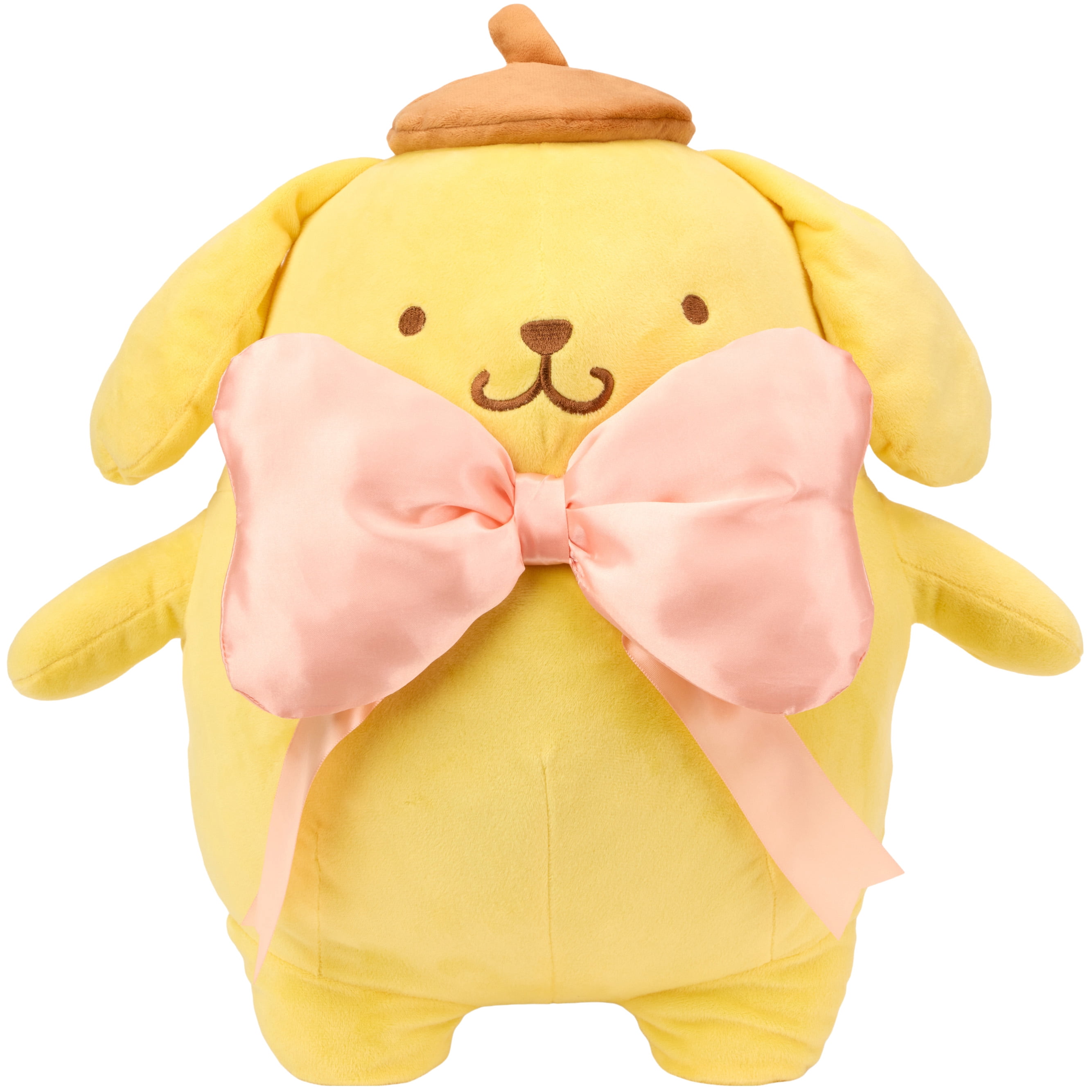 Pompompurin Kids Bedding Plush Cuddle and Decorative Pillow Buddy, Sanrio